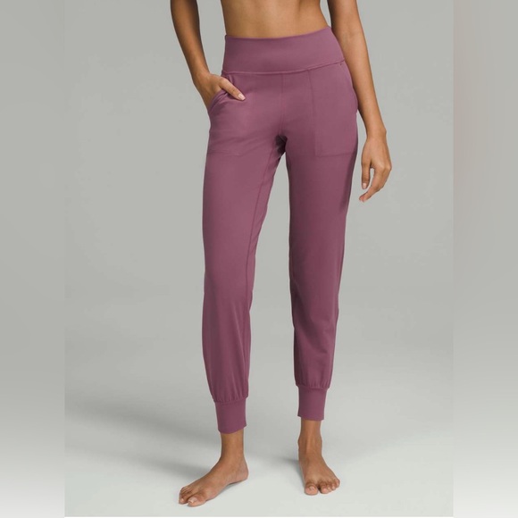 LULULEMON Align High Rise Joggers Vintage Plum Size 0 Leggings 28 inseam - Picture 2 of 8